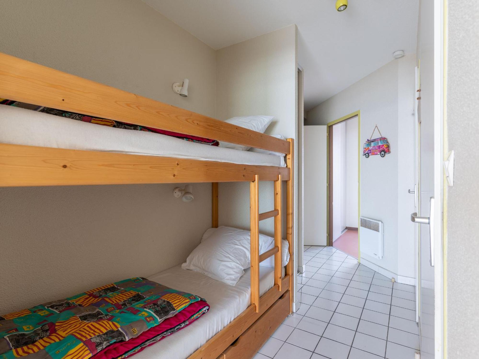 Mimizan Plage: Appartement 6 Pers. Avec Balcon Et Parking - Fr-1-50-114 Exterior foto